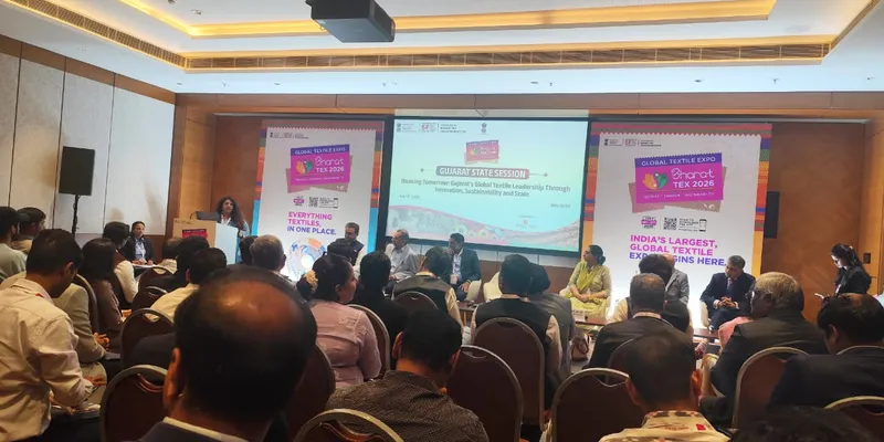 Gujarat Unveils Visit Gujarat Industrial Policy 2026, Pitches Global Textile Leadership At Bharat Tex 2026